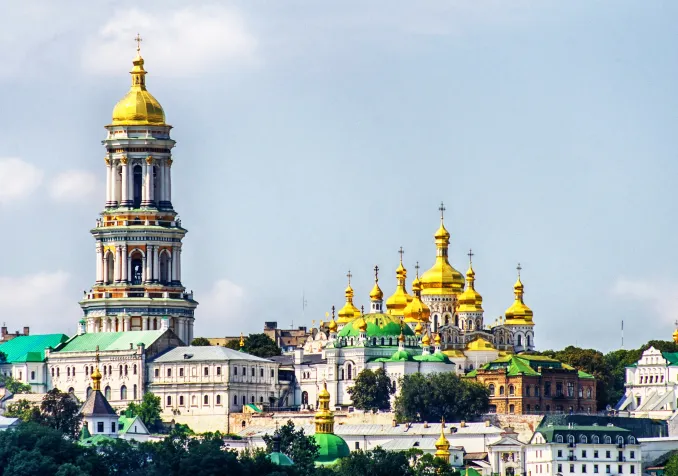 Le monastère des Grottes de Kiev ©Роман Наумов, CC BY-SA 4.0 Wikimedia Commons
