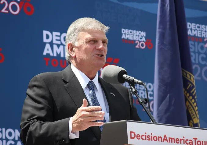 Le Révérend Franklin Graham ©Wikimedia Commons/Matt Johnson/CC BY 2.0
