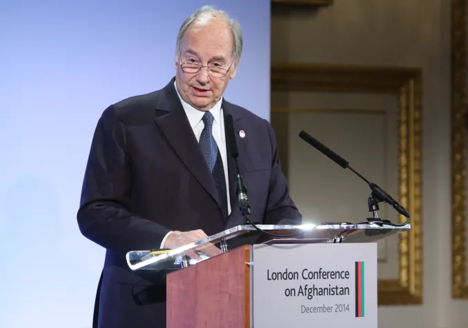 L'Aga Khan à Londres en 2014 ©Flickr / Patrick Tsui/FCO