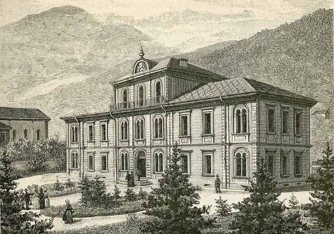 La Casa valdese vers 1890