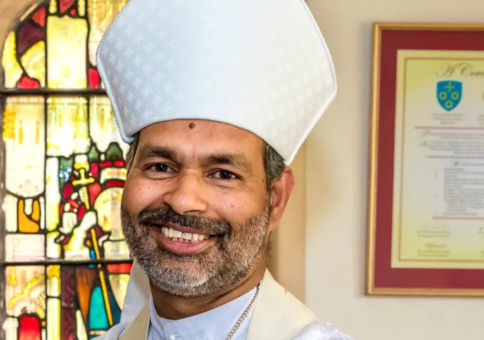 ©Ben Anu, CC BY-SA 4.0 Wikimedia Commons L'évêque anglican de Liverpool, John Perumbalath