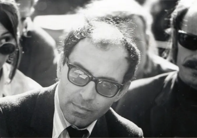 Jean-Luc Godard en 1968, décédé le 13 septembre 2022. ©Gary Stevens, CC BY 2.0 Wikimedia Commons