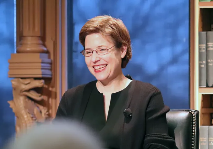 Melissa Rogers, à l’Université de Georgetown de Washington en janvier 2020. © RNS/Adelle M. Banks Melissa Rogers, à l’Université de Georgetown de Washington en janvier 2020. © RNS/Adelle M. Banks