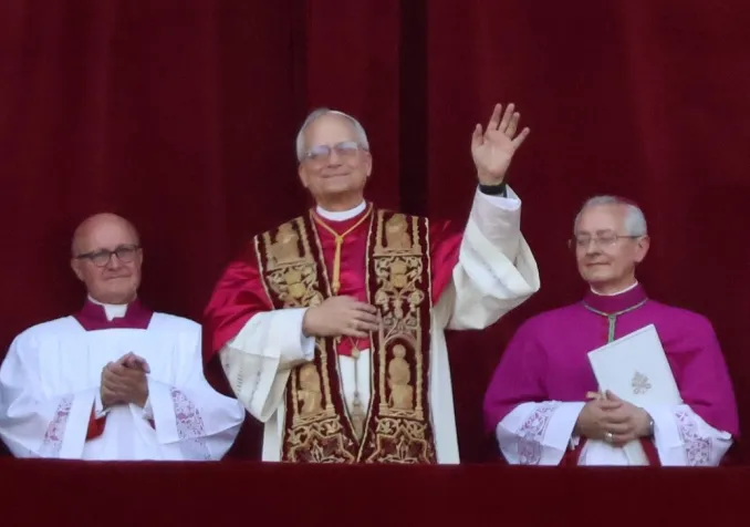 Le pape Léon XIV ©Edgar Beltrán / The Pillar, CC BY-SA 4.0 Wikimedia Commons