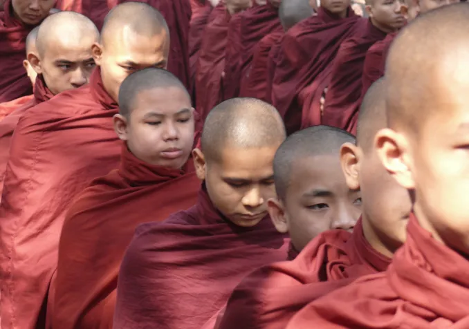 Myanmar: des moines très courtisés ©Hippopx