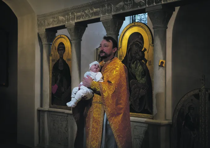 Boutcha: messe dans la ville martyre © Laurène Daycard