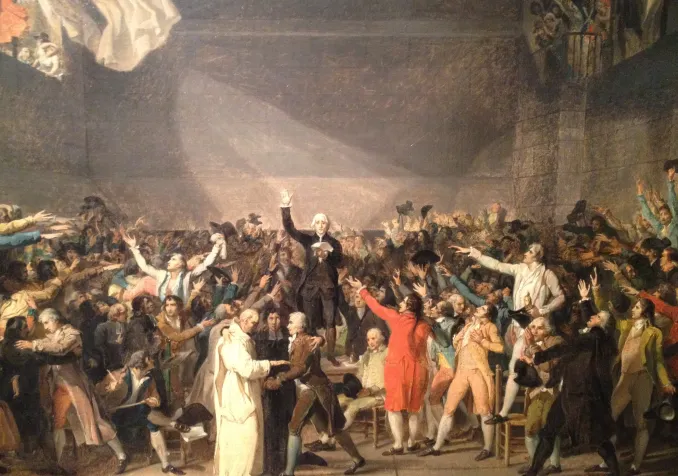 Jacques-Louis David, Le Serment du Jeu de paume