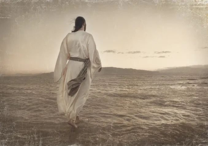 Jésus marche sur les eaux