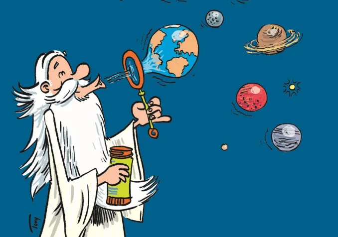 Dieu est-il humour? Dessin Tony Marchand Dessin Tony Marchand © CREDOC 2022