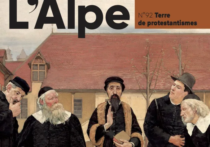 Couverture du magazine l'Alpe, mars 2021 © DR