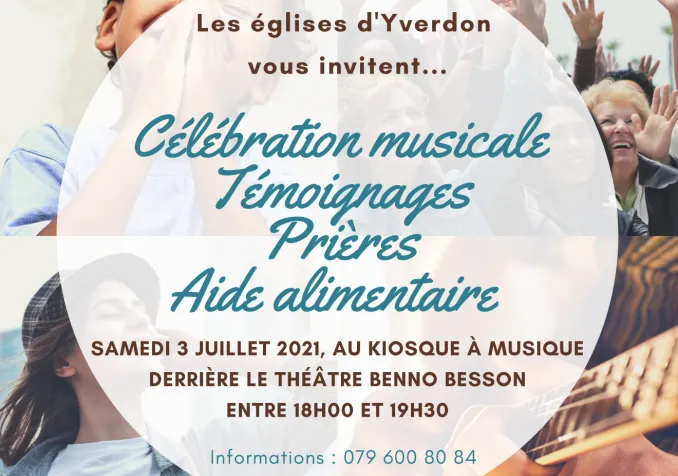 Les églises d'Yverdon organisent une célébration oecuménique ©DR