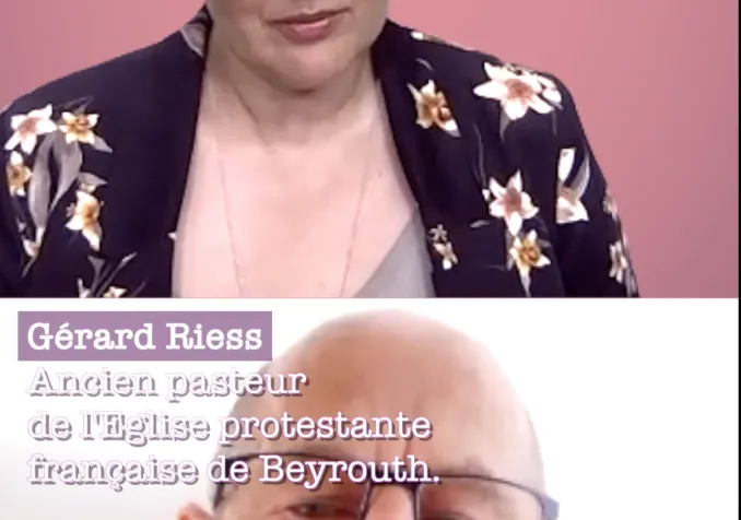 Gérard Riess, ancien pasteur de l'Eglise protestante française de Beyrouth