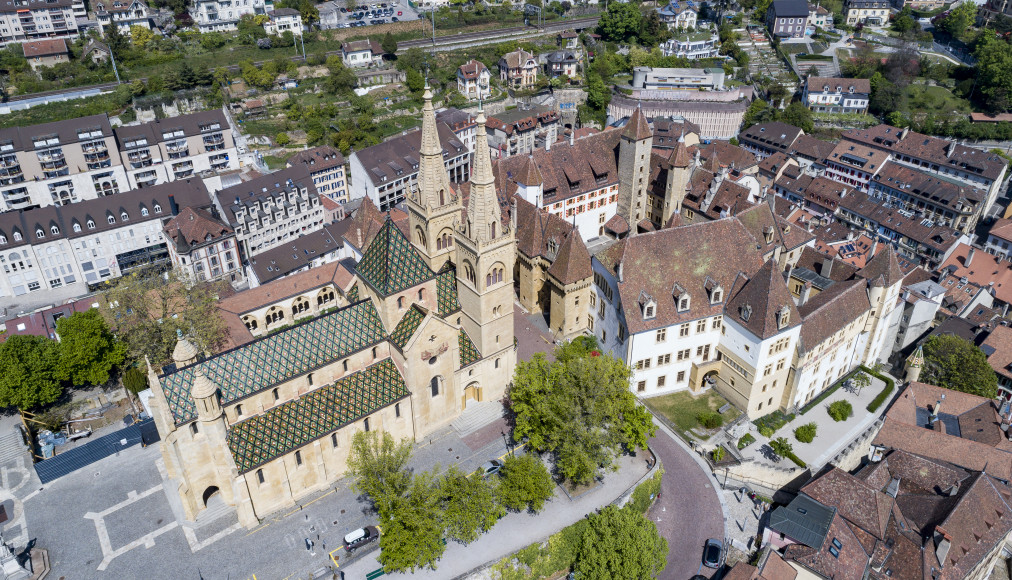 La Collégiale de Neuchâtel La Collégiale de Neuchâtel / ©Ville de Neuchâtel / Lucas Vuitel