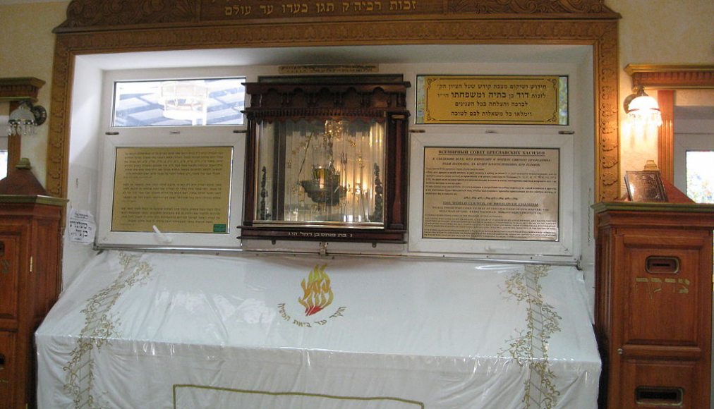 La tombe de Nachman de Breslov, fondateur du mouvement hassidique, à Ouman, Ukraine / ©Wikimedia Commons / Lord Mountbatten / Public domain