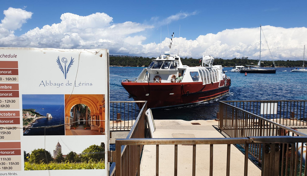 Bâteau pour l'abbaye de Lérins Bâteau pour l'abbaye de Lérins / ©Matthias Wirz/RTSreligion