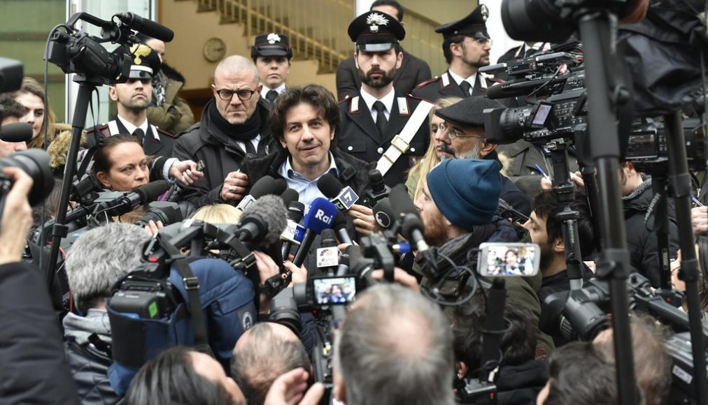 Marco Cappato, député au parlement européen a soutenu DJ Fabo dans sa démarche. © Keystone / EPA ANSA / Flavio Lo Scalzo Marco Cappato, député au parlement européen a soutenu DJ Fabo dans sa démarche. © Keystone / EPA ANSA / Flavio Lo Scalzo