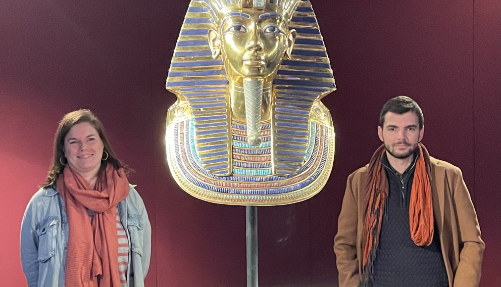 Audrey Dégremont, de mission en Égyptologie pour le Fonds de la Recherche Scientifique et Dorian Vanhulle, docteur en Egyptologie de l’Université Libre de Bruxelles. Audrey Dégremont, de mission en Égyptologie pour le Fonds de la Recherche Scientifique et Dorian Vanhulle, docteur en Egyptologie de l’Université Libre de Bruxelles. / ©Carole Pirker