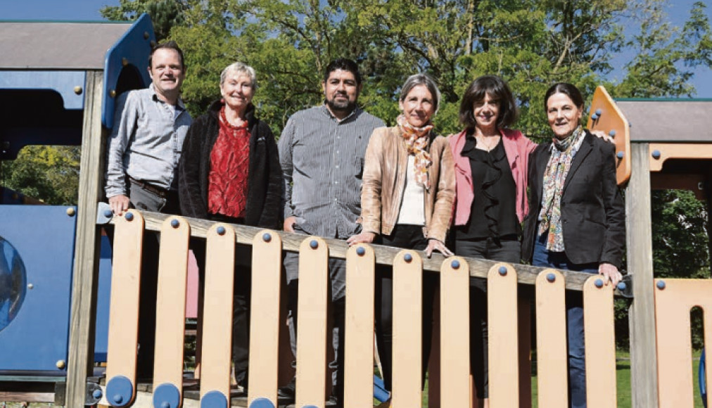 L’équipe responsable est composée (de gauche à droite) d’Alexandre Winter, de Véronique Egger, Luis Velasquez, Virginie Hours, Anne-Madeleine Reinmann et Anne de Vargas. L’équipe responsable est composée (de gauche à droite) d’Alexandre Winter, de Véronique Egger, Luis Velasquez, Virginie Hours, Anne-Madeleine Reinmann et Anne de Vargas. / © Alain Grosclaude