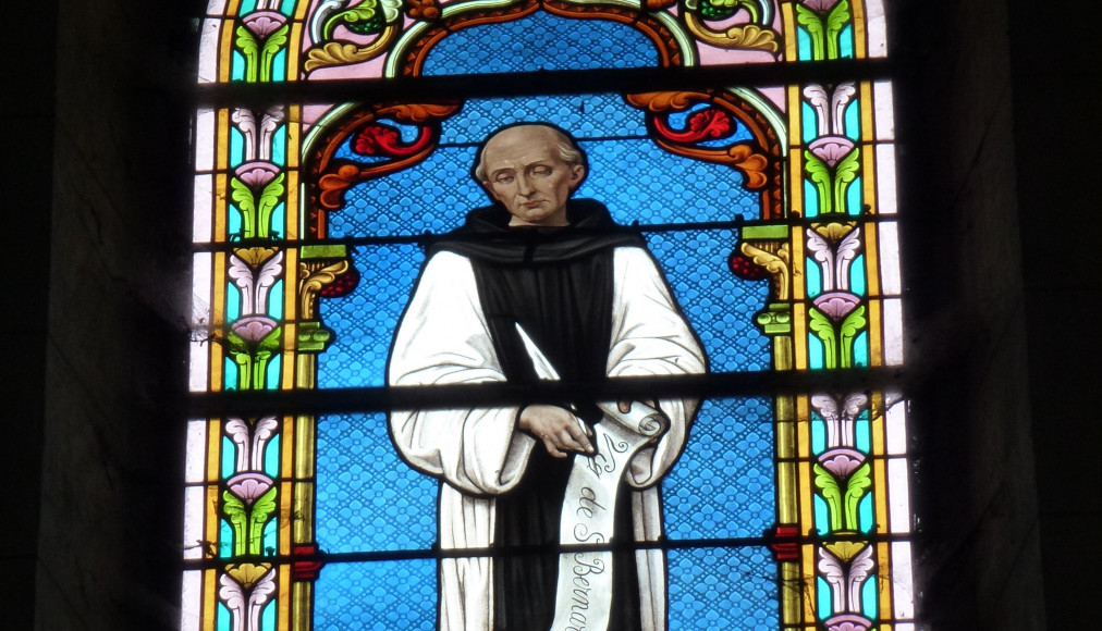 Vitrail de Guillaume de Saint-Thierry à l'Abbaye de Signy, dans l'Ardenne (F) Vitrail de Guillaume de Saint-Thierry à l'Abbaye de Signy, dans l'Ardenne (F) / © Havang(nl), CC0, Wikimedia Commons