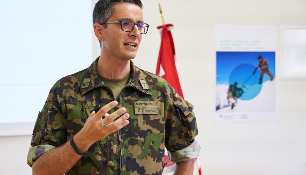 Noël Pedreira Noël Pedreira / ©Aumônerie de l'Armée suisse