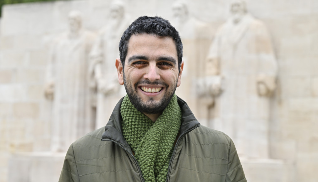 Fabio Müller-Khoury a repris des études, en théologie, à l’Université de Genève. Fabio Müller-Khoury a repris des études, en théologie, à l’Université de Genève. / © Alain Grosclaude
