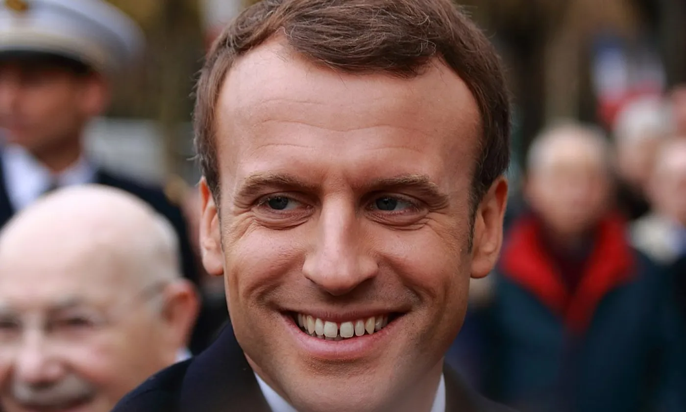 Emmanuel Macron ©Remi Jouan, CC BY 4.0 Wikimedia Commons