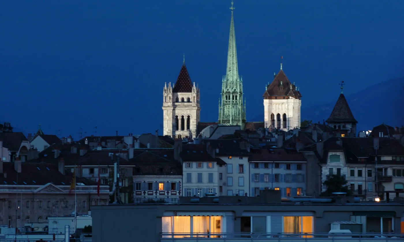 La cathédrale Saint-Pierre de Genève / © Laurent Gilliéron, Keystone