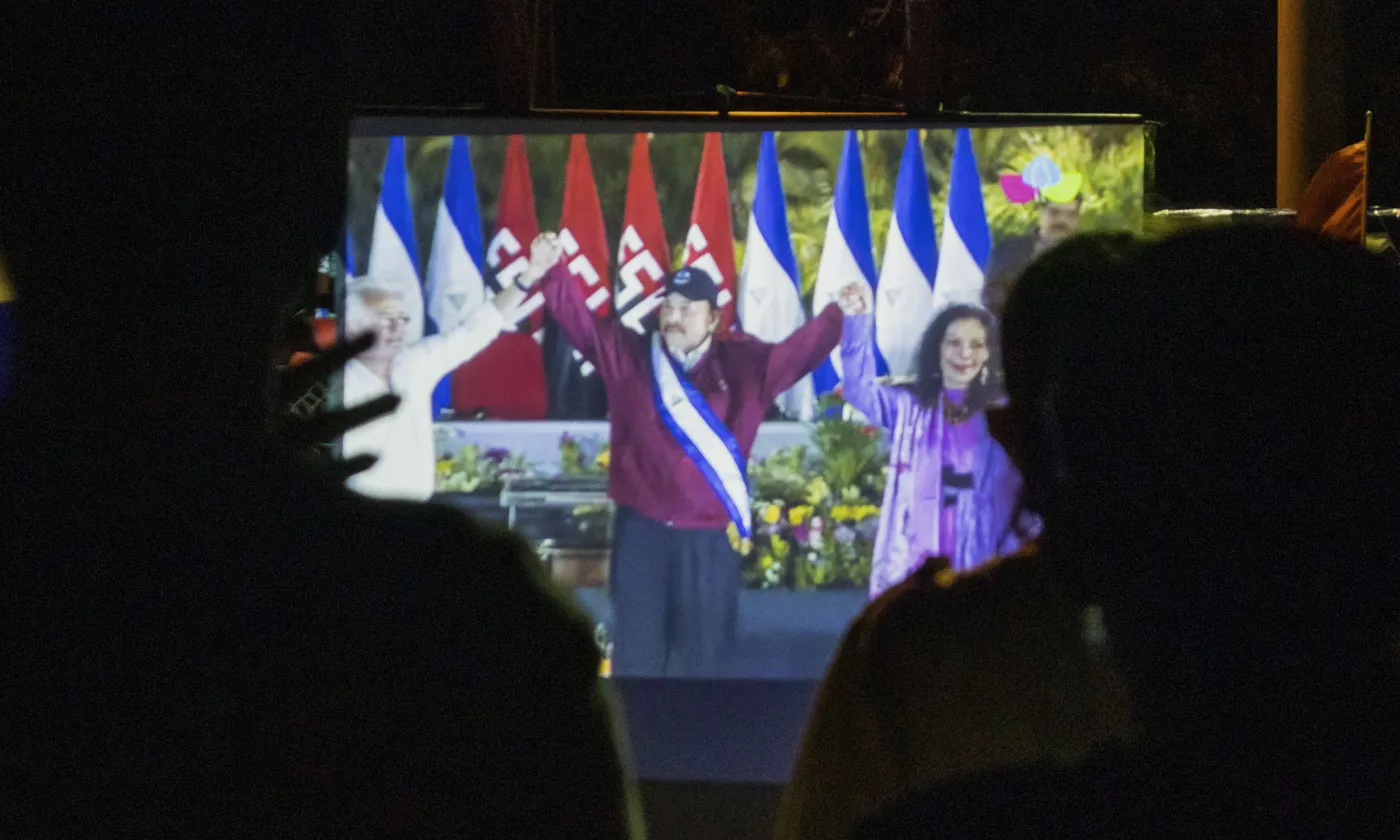 Daniel Ortega élu pour son quatrième mandat le 10 janvier 2022. Keystone