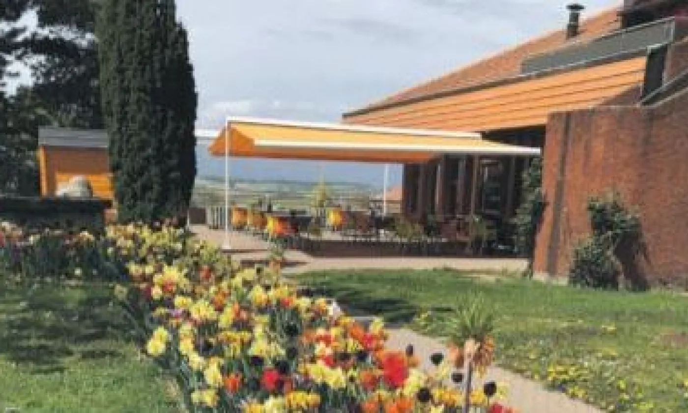 Pâques dans les EMS. Les Cerisiers, Payerne. © Anne-Marie Droz