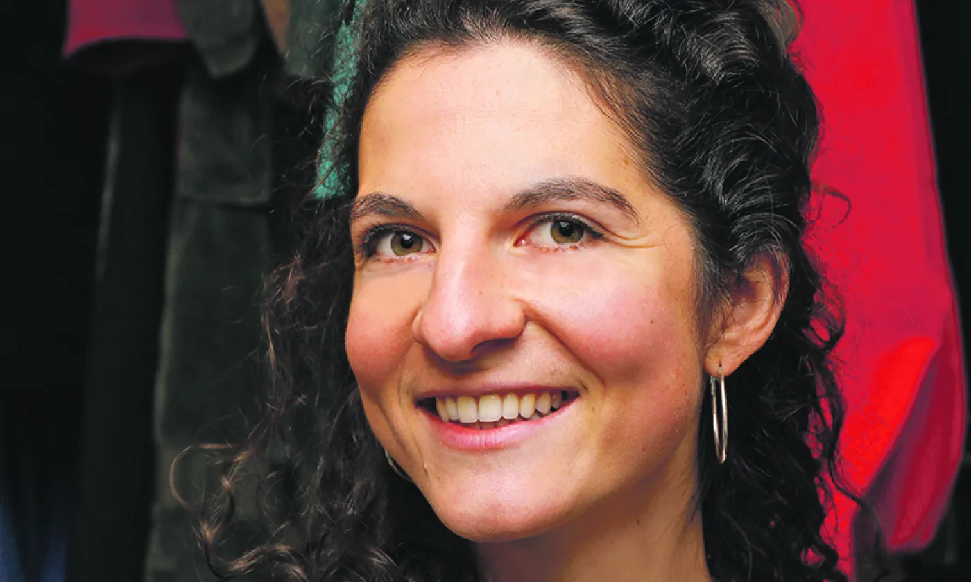 Émilia Catalfamo, comédienne, conteuse et formatrice en formation. © Pierre Bohrer