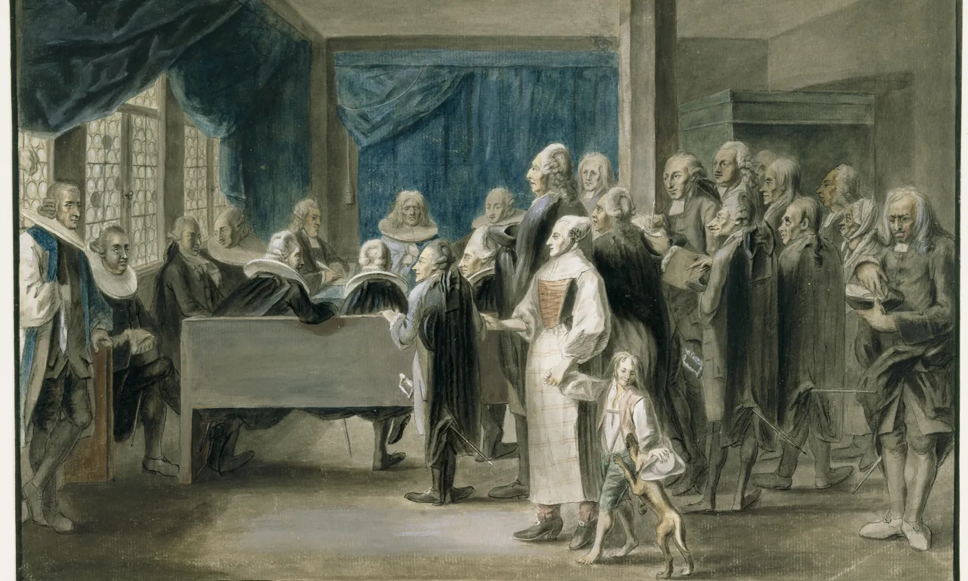 Heinrich Freudweiler, séance du tribunal matrimonial de Zurich, non daté. © Kunsthaus Zürich Heinrich Freudweiler, séance du tribunal matrimonial de Zurich, non daté. © Kunsthaus Zürich