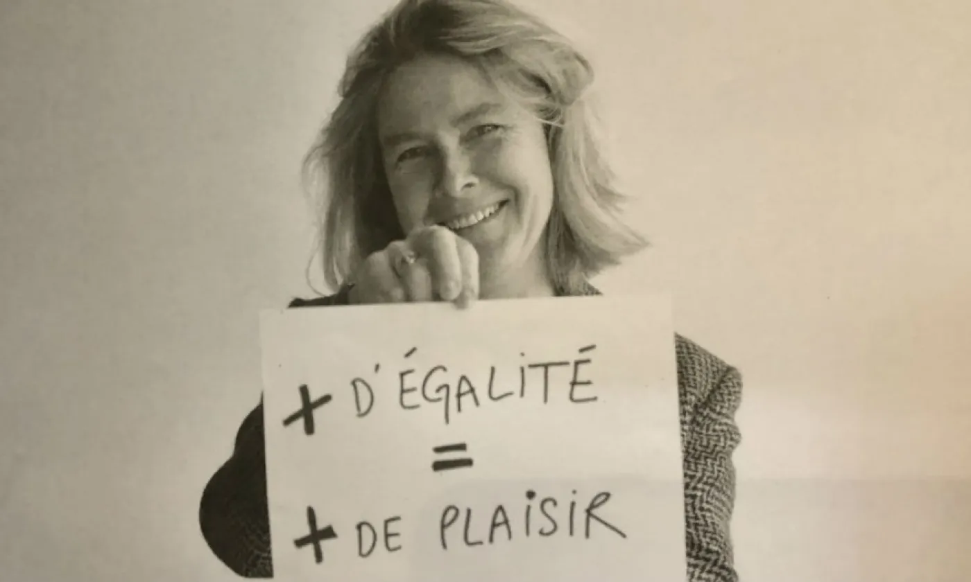 Séance photomaton volontaire à la RTS pour cette journée du 14 juin. DR