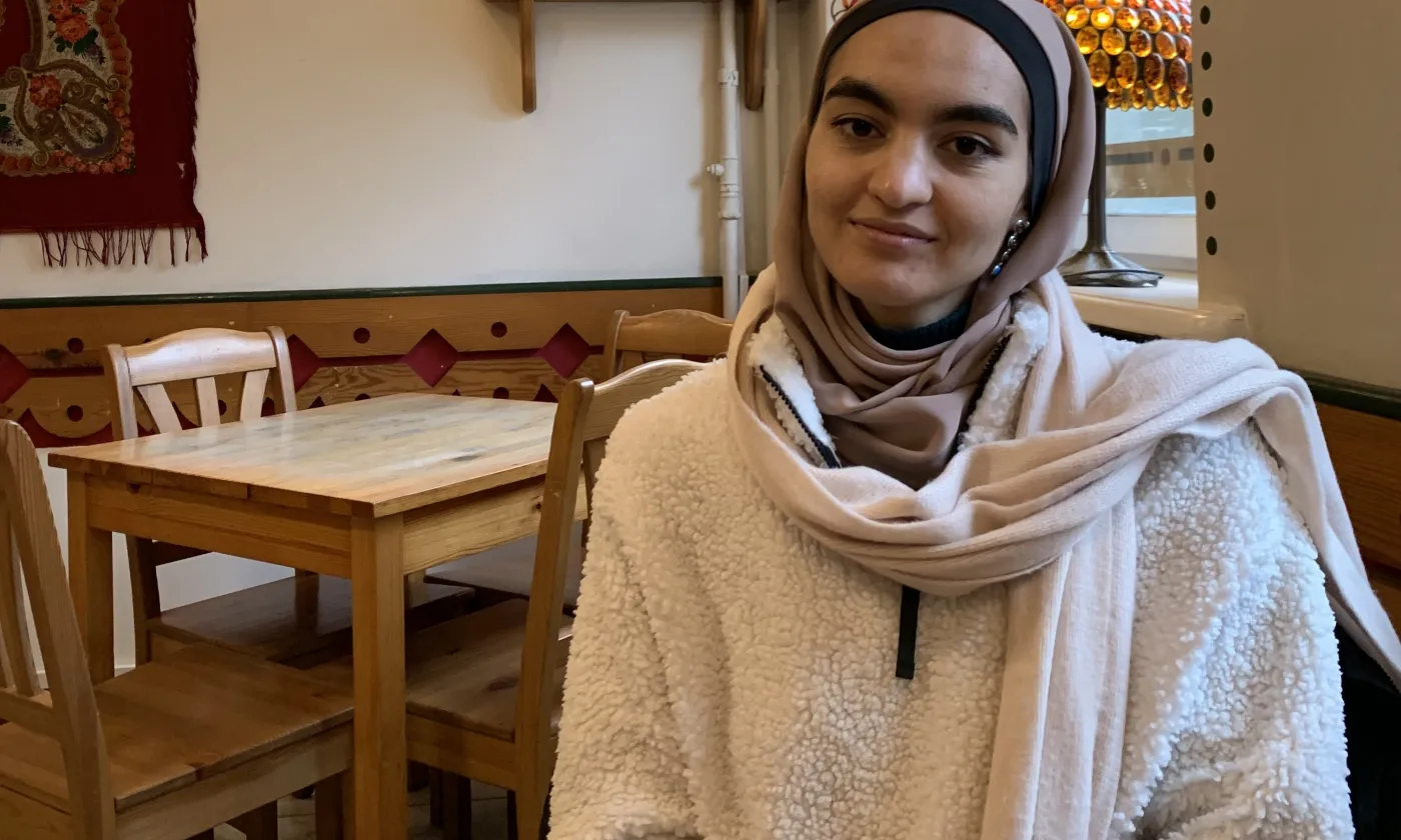 Nida Errahmen Ajmi, étudiante à l'Université de Fribourg ©DR/RTSreligion