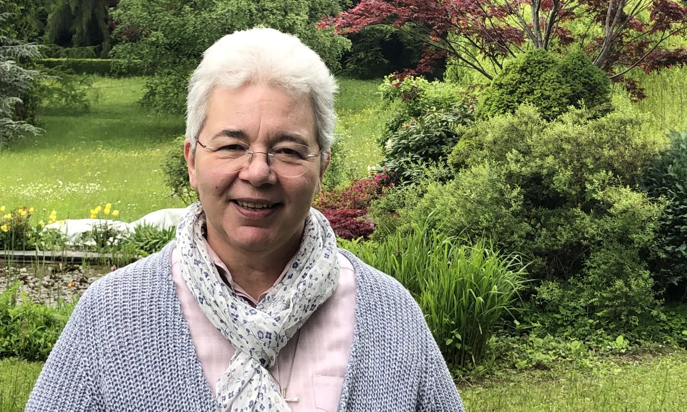 Isabelle Donegani, sœur catholique de Saint-Maurice à La Pelouse sur Bex. ©Gabrielle Desarzens/RTSreligion