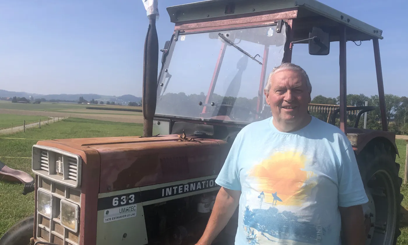 Pierre-André Schütz, aumônier paysan ©Gabrielle Desarzens