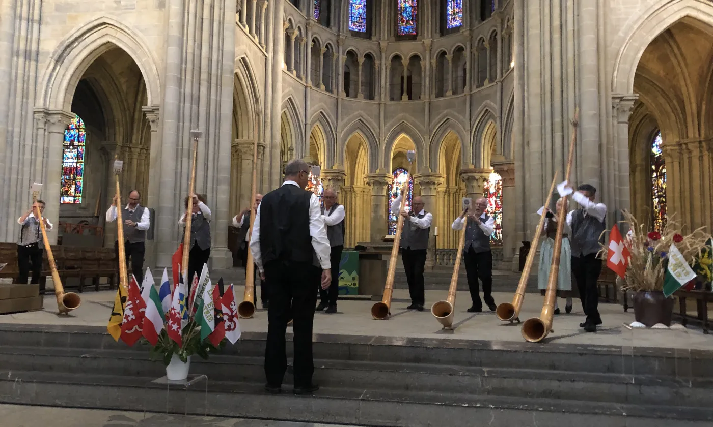 Une célébration qui sort de l’ordinaire. ©DR
