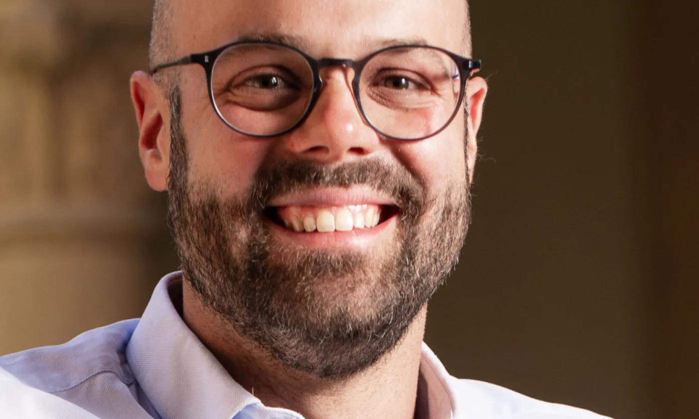 Florian Schubert, pasteur de la Collégiale de Neuchâtel et membre du Conseil de l'EERS. DR