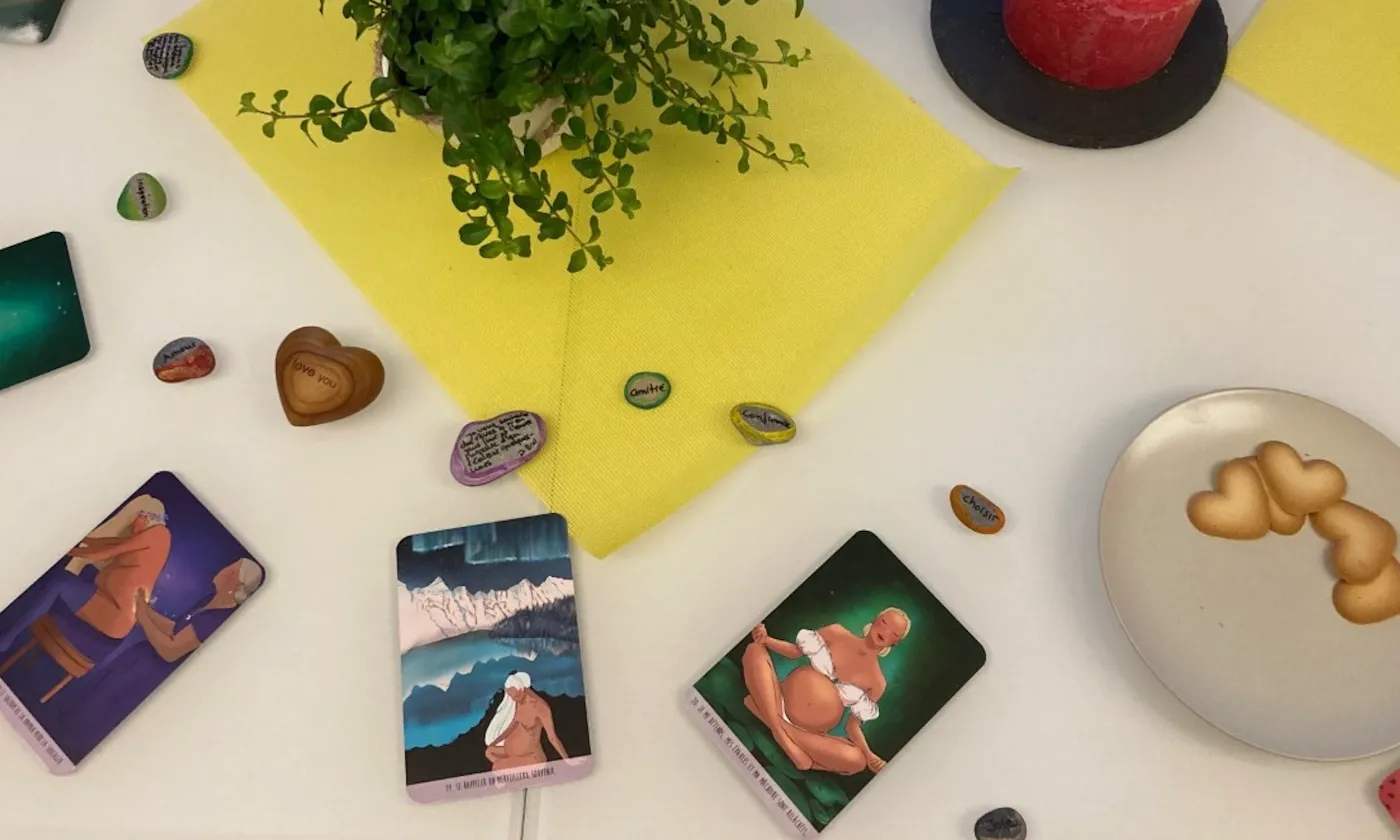 Photo prise lors de la Tente Rouge du 8 février, dans les locaux de Jardins Divers, à Lausanne DR