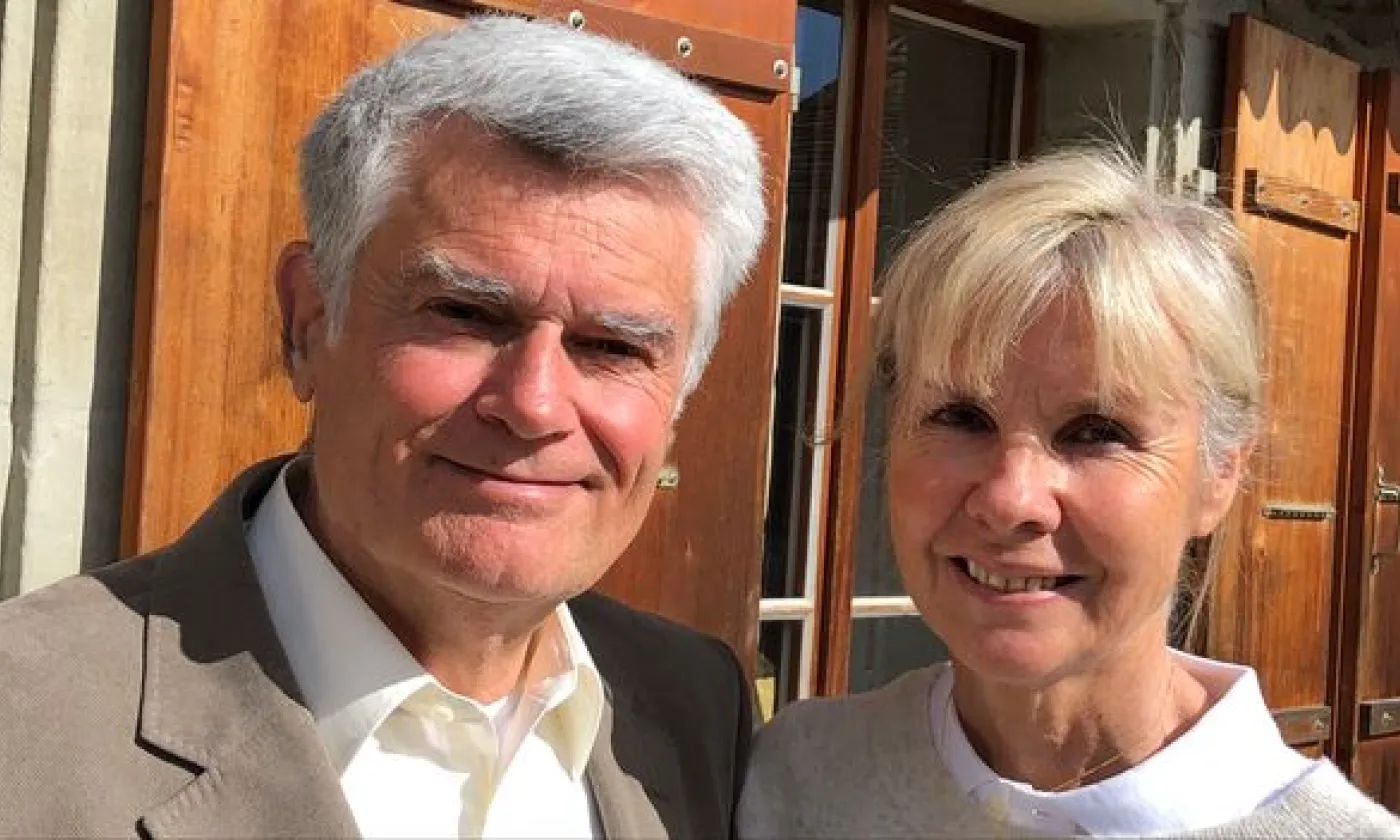 William Frei, ancien consul de Suisse à Shanghaï et sa femme, Joëlle Marie © Gabrielle Desarzens / RTSreligion