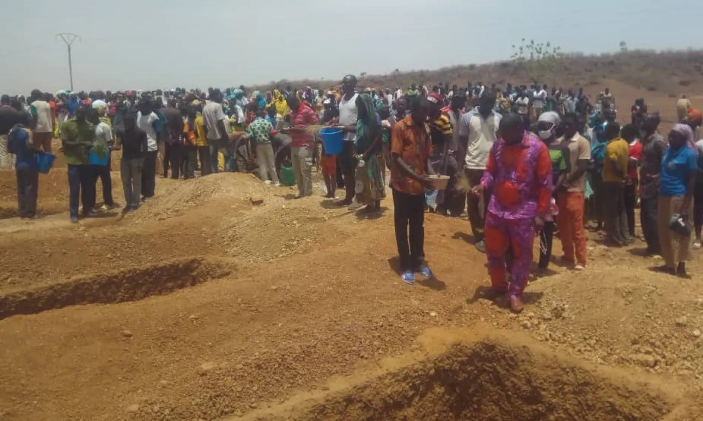 Funérailles à Dablo, le 12 mai 2019. DR Open Doors