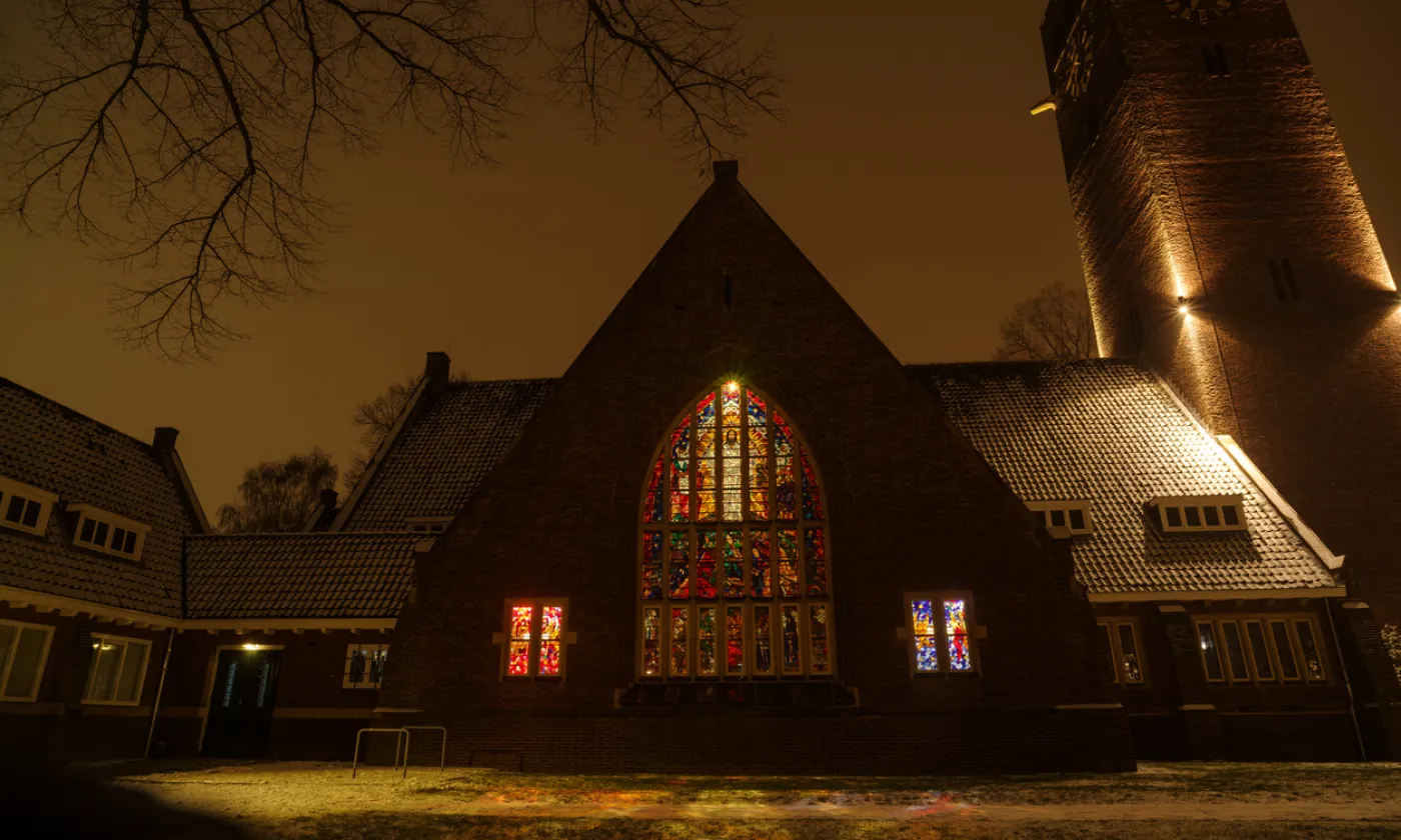 Comme un vitrail en hiver ©iStock