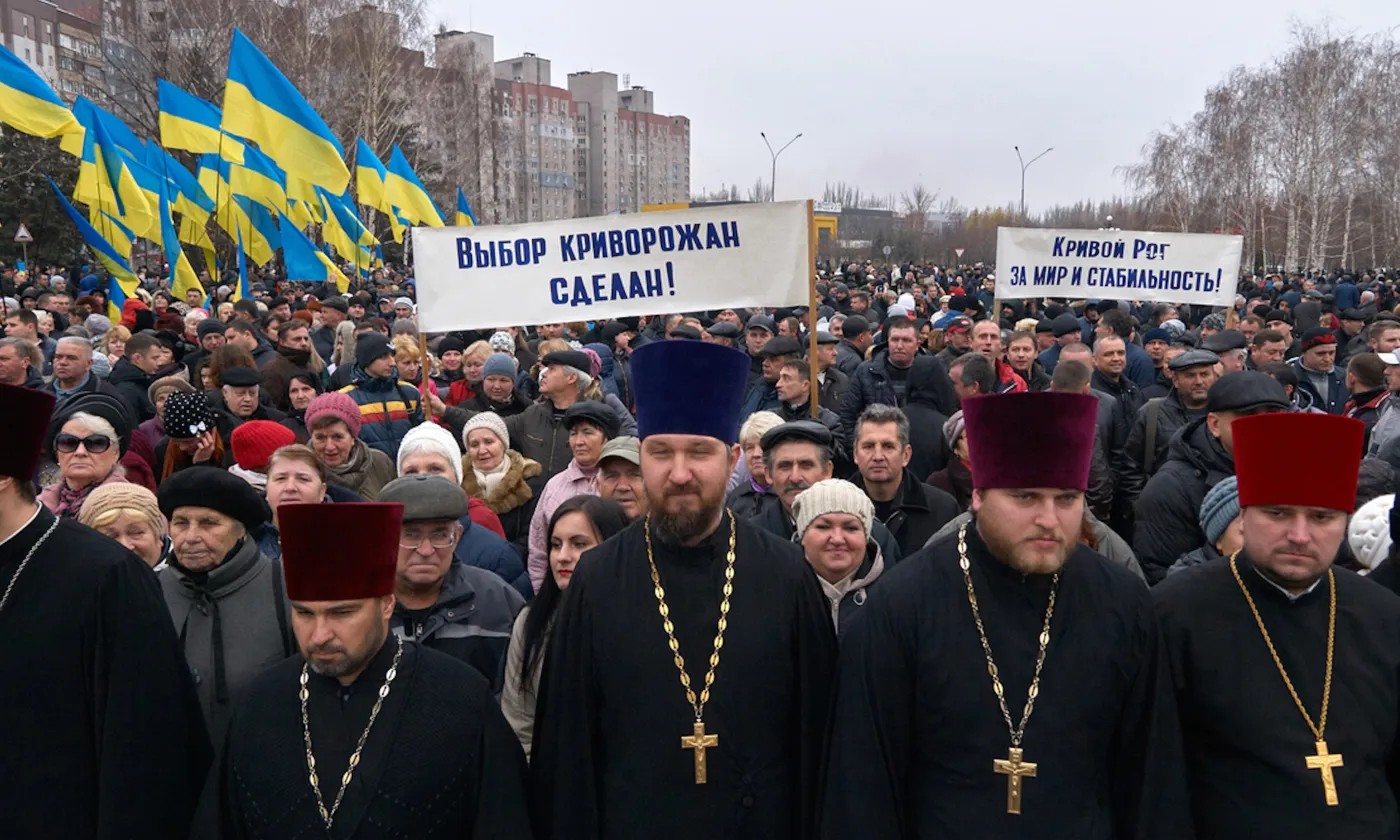 En 2015, les prêtres de l'Eglise orthodoxes russes militaient pour leur candidat pro-russe à la présidentielle. IStock
