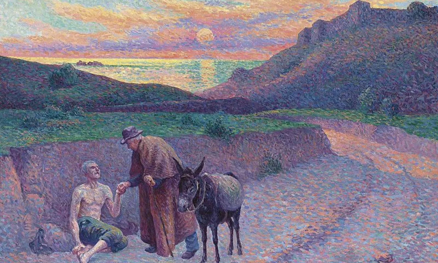 Maximilien Luce, 1896 - Wikimedia Commons Le bon samaritain