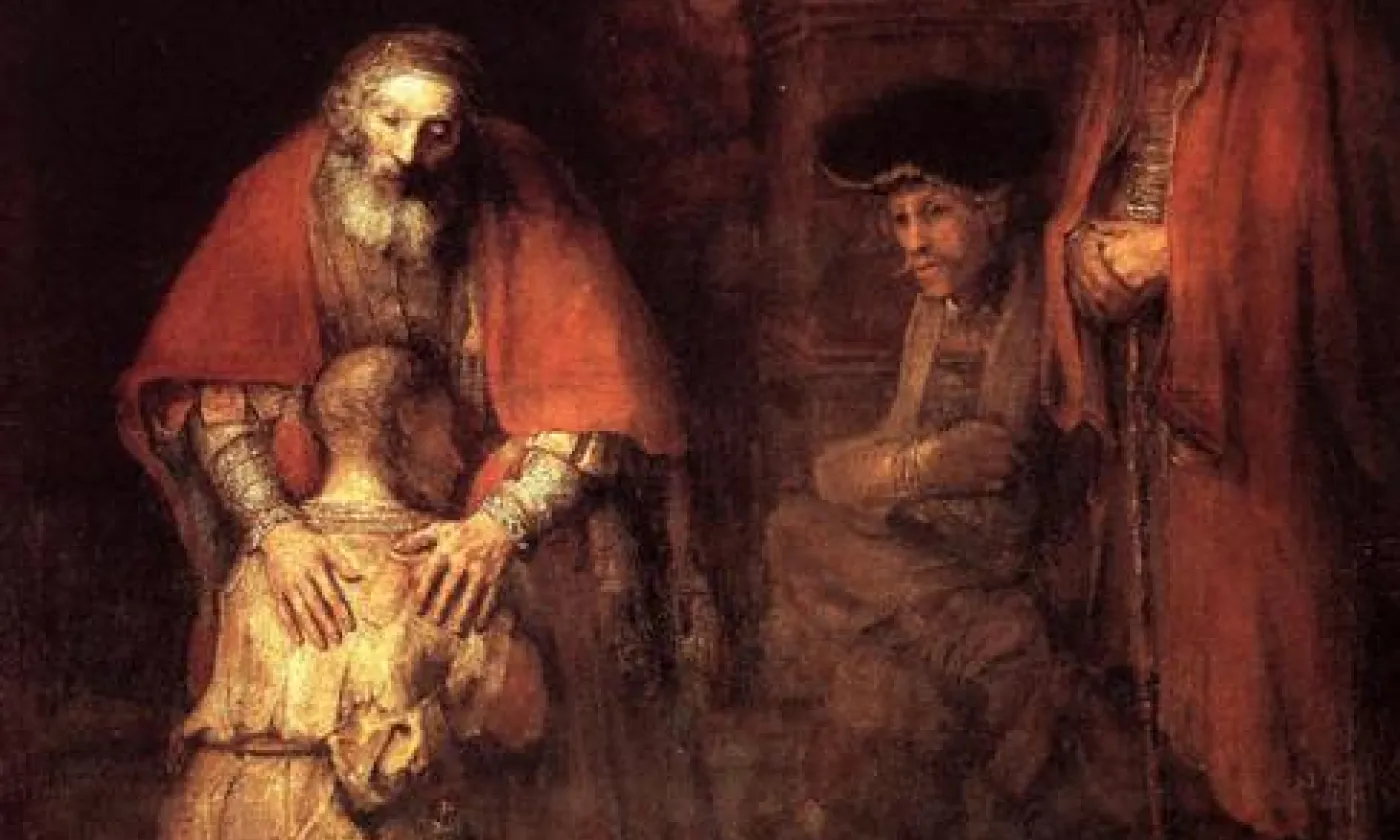 Le retour du fils prodigue - Rembrandt 1688
