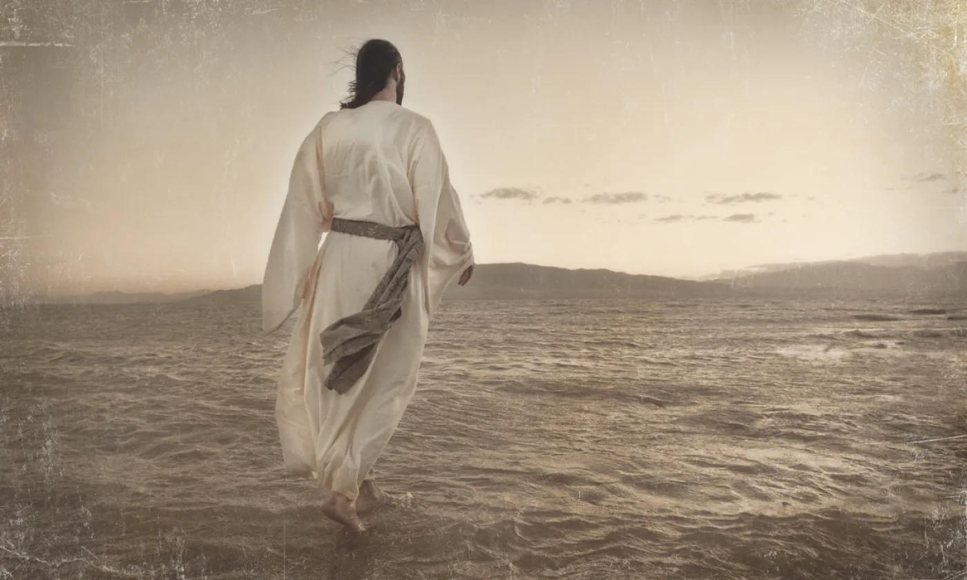 Jésus marche sur les eaux