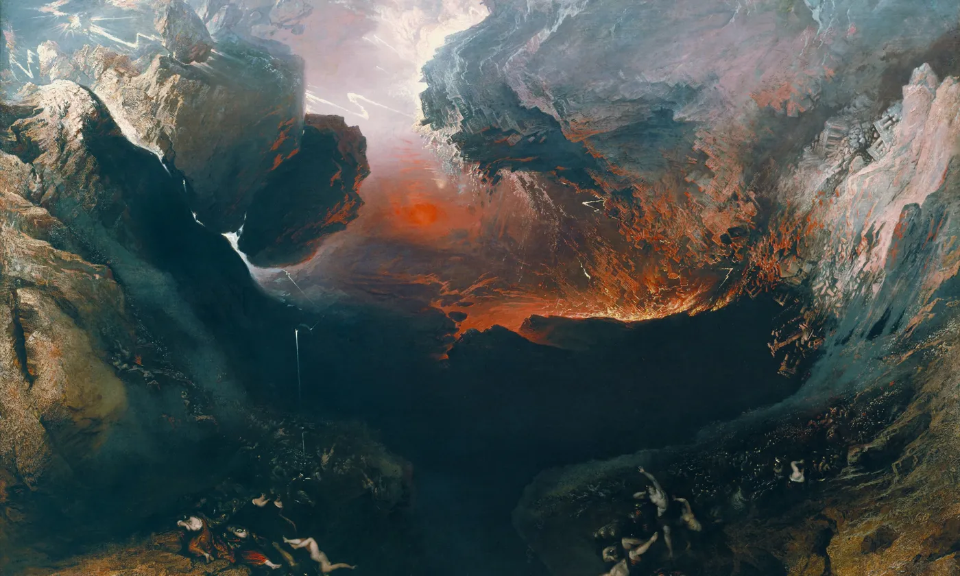 John Martin, The Great Day of His Wrath, 1851-1853 ("Le Grand Jour de Sa colère" ou "La Fin du monde")