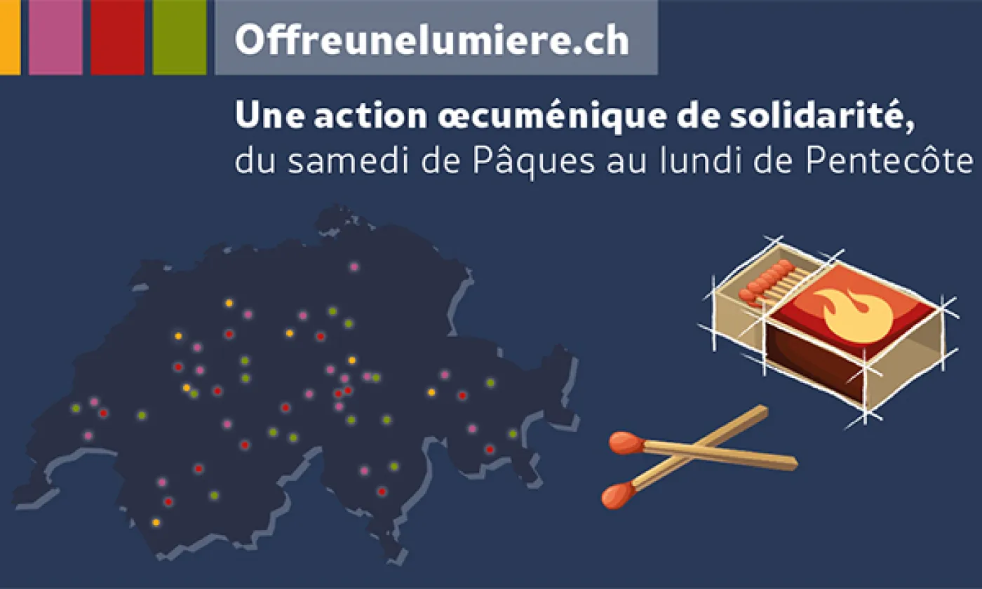 Le site qui « transporte nos pensées et nos hommages vers autrui » Offrir une lumière : Une manifestation Covid un peu différente pour Pâques - Pensées de Rita Famos