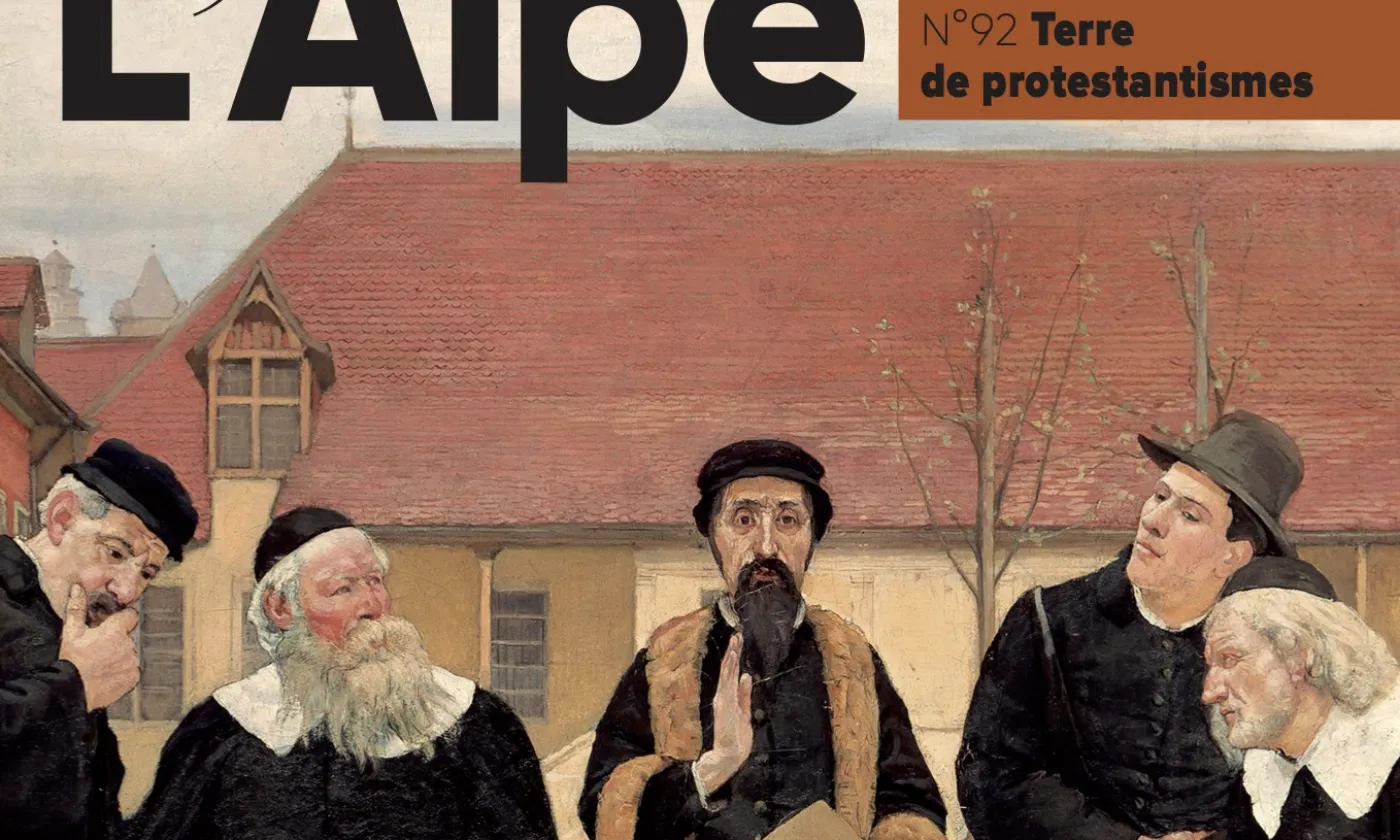 Couverture du magazine l'Alpe, mars 2021 © DR