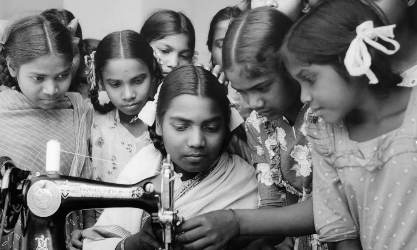 L’EPER lance son travail de coopération au développement dans les pays du Sud en 1958, en Inde. © EPER