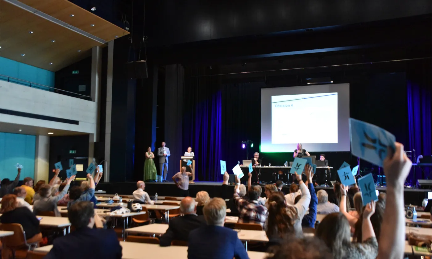 Comptes & Gestion, bilans et perspectives pour la dernière session synodale de la législature 2019-2024